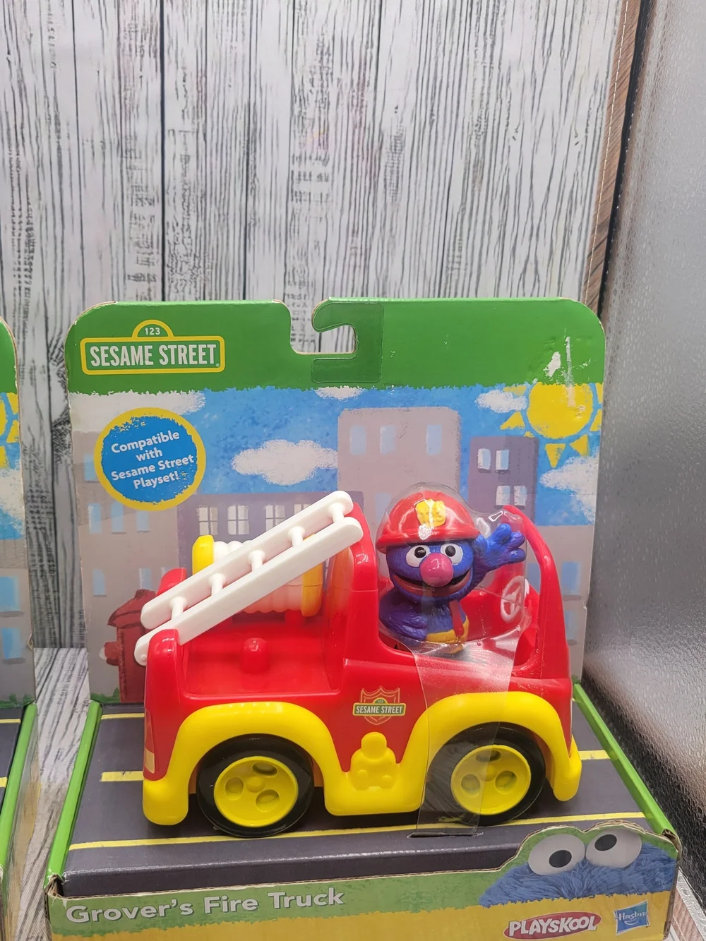 Sesame Street Toys - Oscar The Grouch And Grover